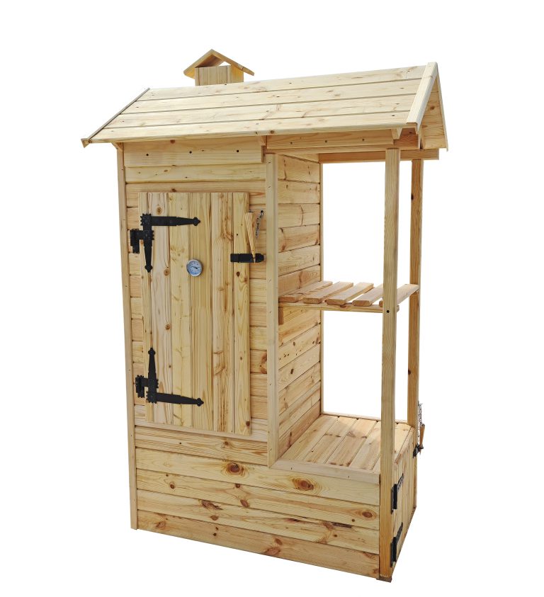 Räucherofen Smoker XL Räucherschrank aus Holz